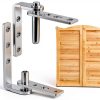 S&Z TOPHAND Wood Swinging Cafe Doors Country Style-6