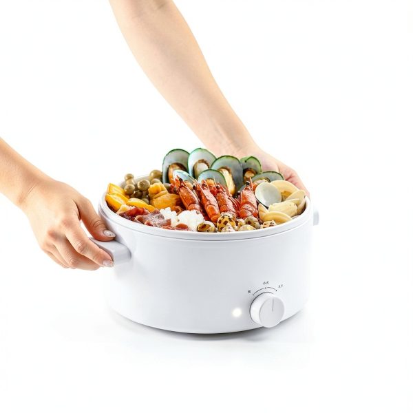 Olayks Electric Hot Pot 3L Ceramic Non-Stick Digital Touch-4