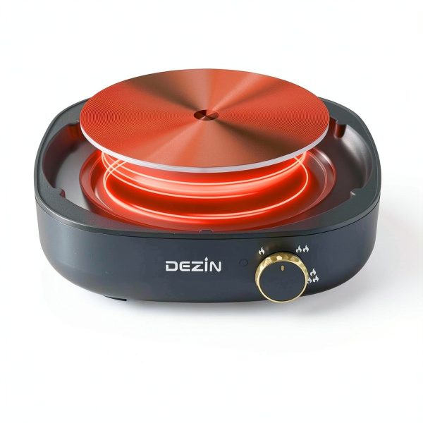 DEZIN Electric Hot Pot 4L Dual Flavor Manual Touch Control-5