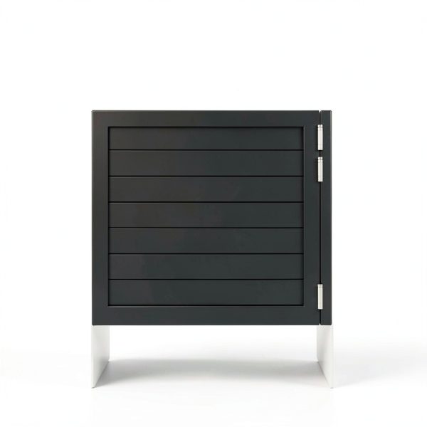 Pengfei Wooden Swinging Door Auto Closing Modern Style-1