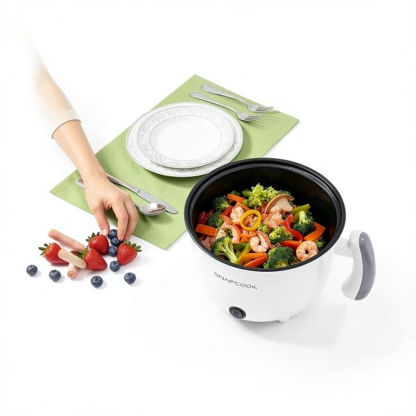 RBS-26 Electric Hot Pot Compact Stainless Steel Fast Cooking-4