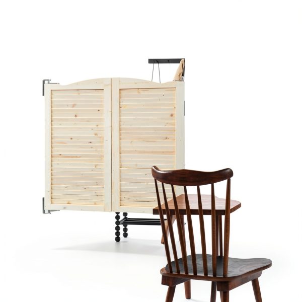 S&Z TOPHAND Wood Swinging Cafe Doors Country Style-3