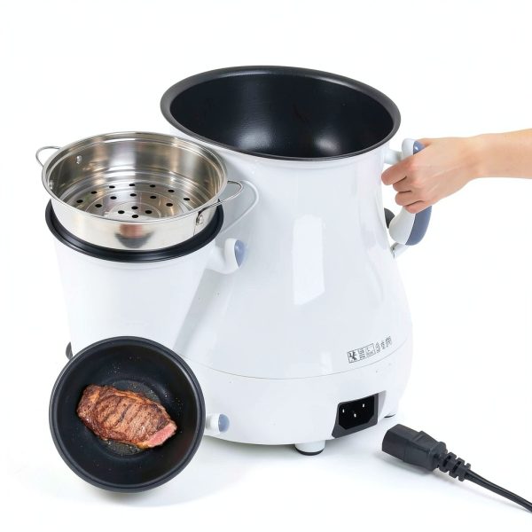 RBS-26 Electric Hot Pot Compact Stainless Steel Fast Cooking-5