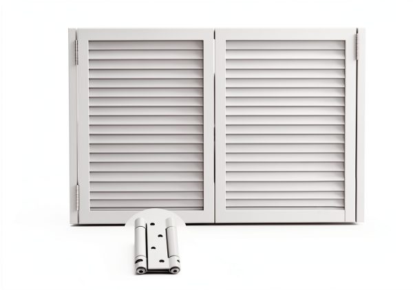 Xzomystify Solid Wood Swinging Doors Cafe Style Gray White-0