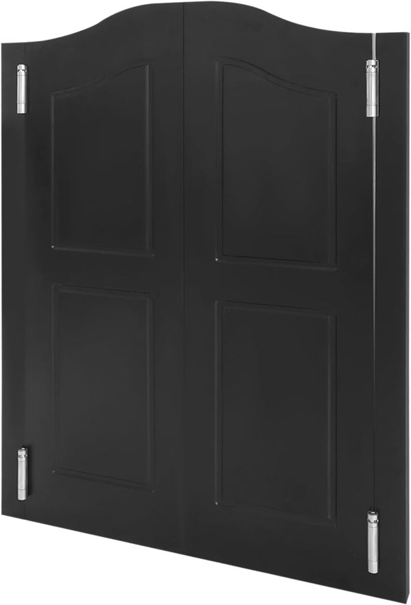 InnaMall Modern Swinging Door Pine Stainless Steel Home-1