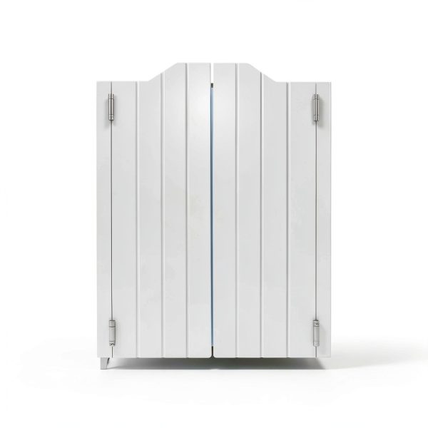 Bulelula Swinging Doors Solid Wood Modern Style White-0