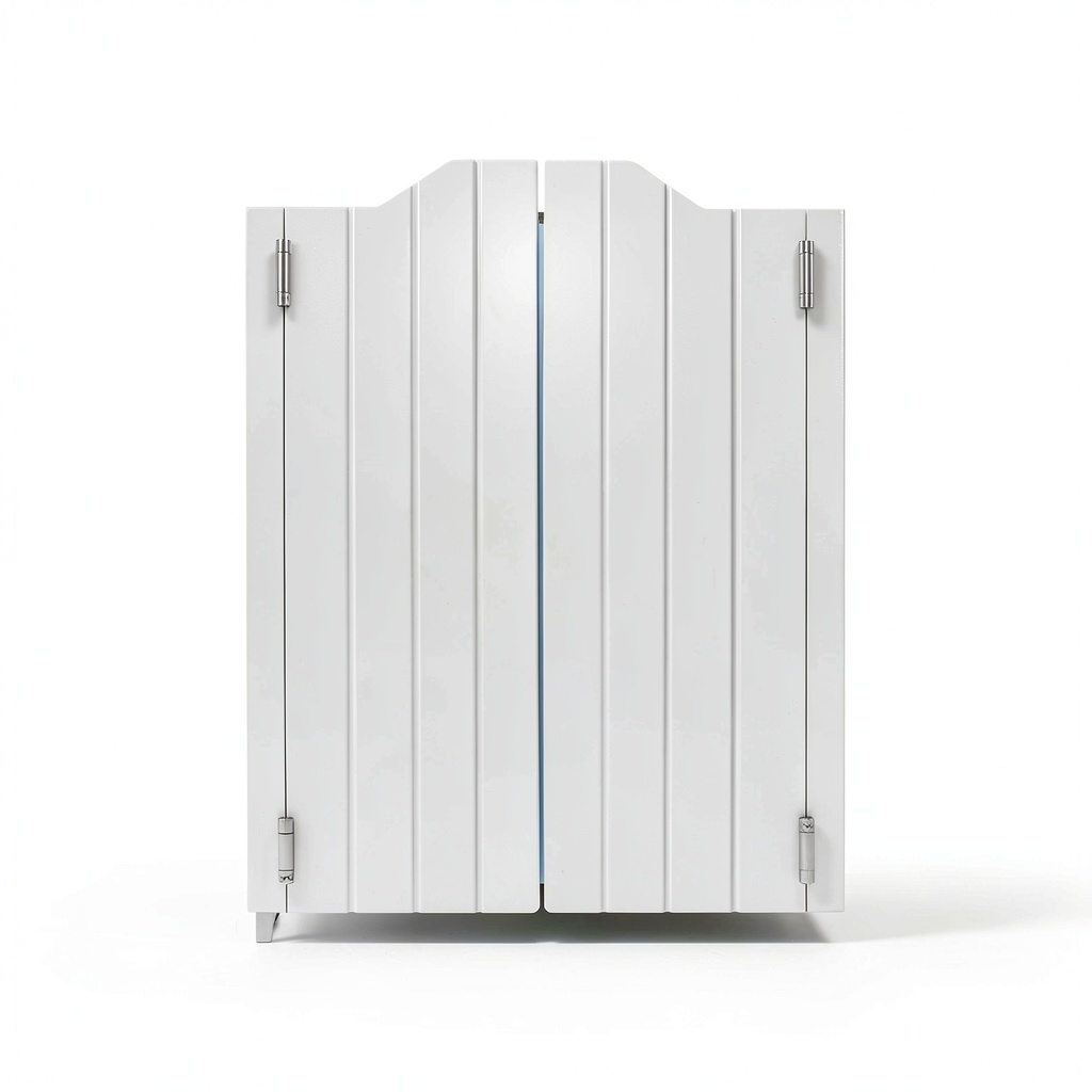 Bulelula swinging doors installed in a modern kitchen