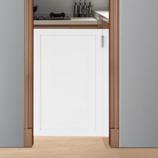 Unnsiapit Modern Swing Door Stainless Steel Wood Privacy-3
