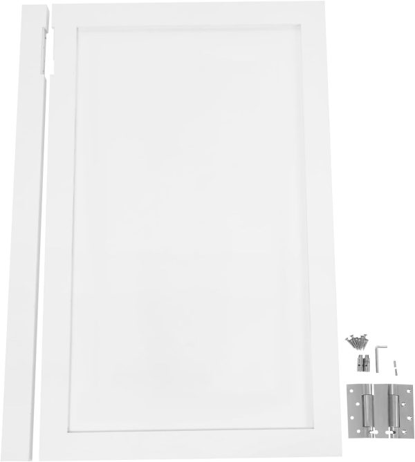 Unnsiapit Modern Swing Door Stainless Steel Wood Privacy-8