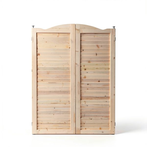 S&Z TOPHAND Wood Swinging Cafe Doors Country Style-4