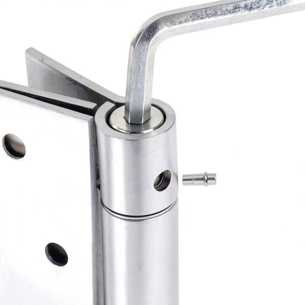 Pengfei Pine Wood Cafe Door Auto Closing Modern Style-5