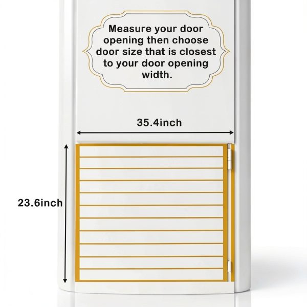 Pengfei Pine Wood Cafe Door Auto Closing Modern Style-2