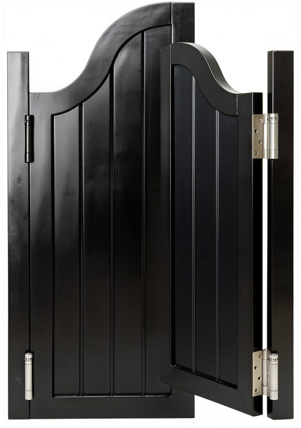 Pinelicorn Modern Swinging Door Pine Wood 180 Degree Hinges-3