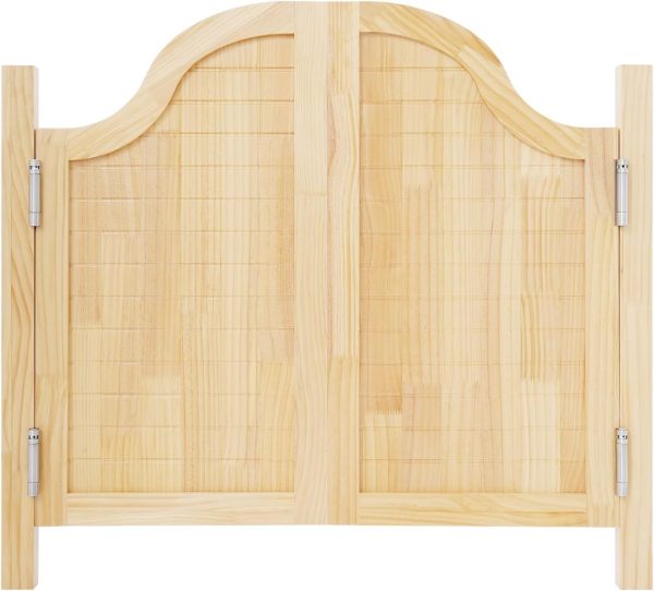 Eapmic Swinging Doors Pine Wood Auto Close Modern Style-0