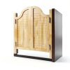 Eapmic Swinging Doors Pine Wood Auto Close Modern Style-5