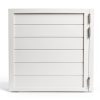 OtaniReno Swinging Door White Modern Solid Wood Privacy-6