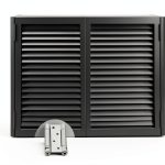 Solid Wood Swinging Doors Gray Xzomystify Cafe Saloon Style-0