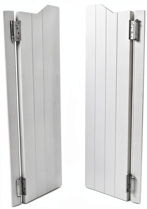 Bulelula Swinging Doors Solid Wood Modern Style White-5