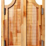 Eapmic Swinging Doors Pine Wood Auto Close Modern Style-0