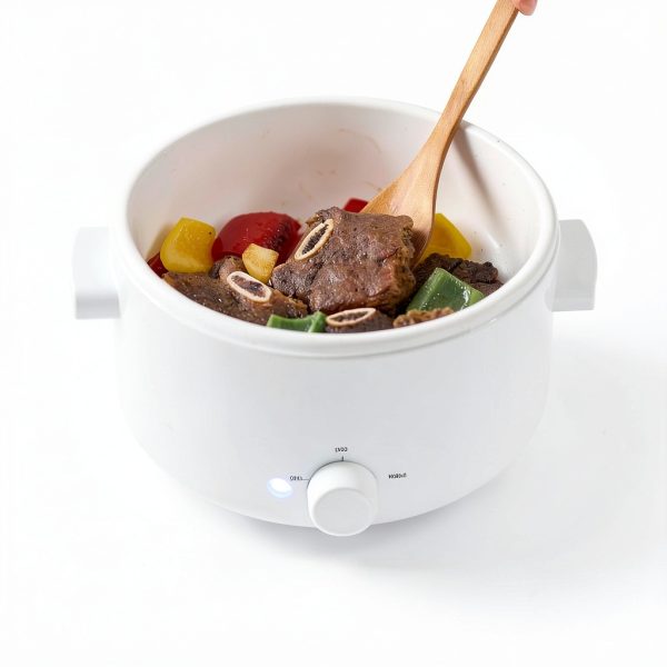 Olakys Electric Hot Pot 700W Non-Stick Portable Shabu Shabu-1