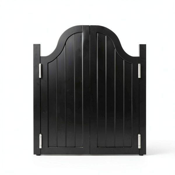 Pinelicorn Modern Swinging Door Pine Wood 180 Degree Hinges-0