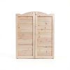 S&Z TOPHAND Wood Swing Cafe Louvered Doors Country Style-2
