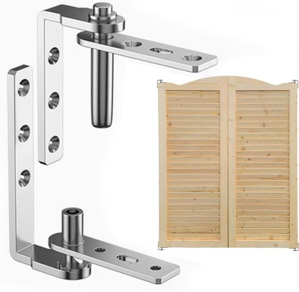 S&Z TOPHAND Wood Swinging Doors Country Style Wood Color-6