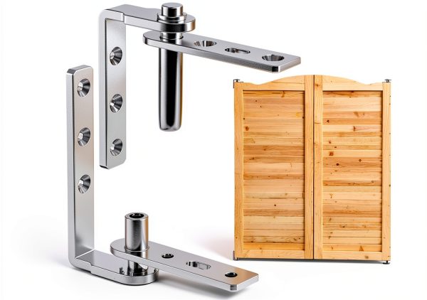 S&Z TOPHAND Wood Swinging Cafe Doors Louvered Style-6