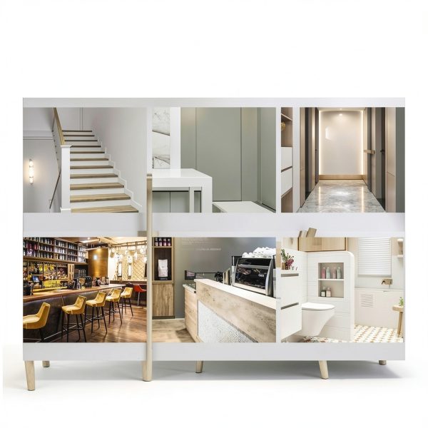 Solid Wood Swinging Doors Gray Xzomystify Cafe Saloon Style-6