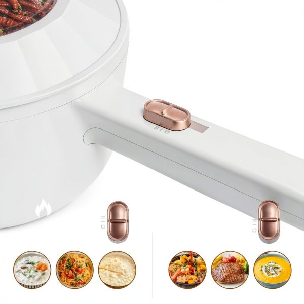 Bar Electric Hot Pot 2L White Matte-1