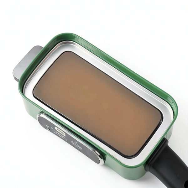 Joydeem Electric Hot Pot 3-in-1 Green Metal-4