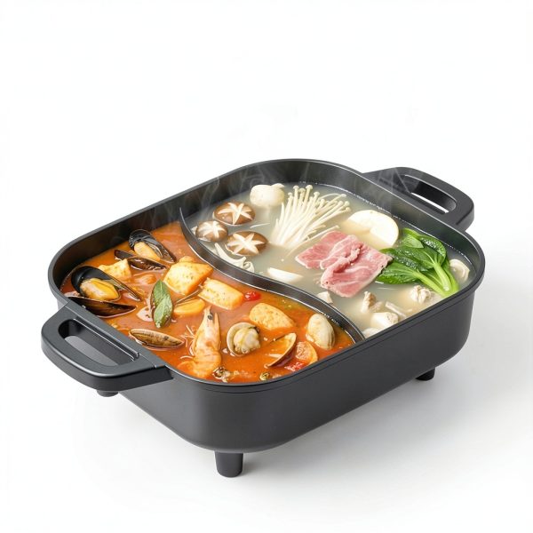 Electric Grill Hot Pot Combo 29in by Pavo-2