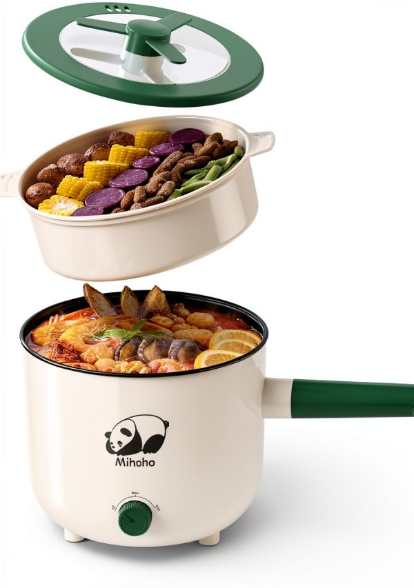 Mihoho Electric Hot Pot 1.5L Stainless Steel-0