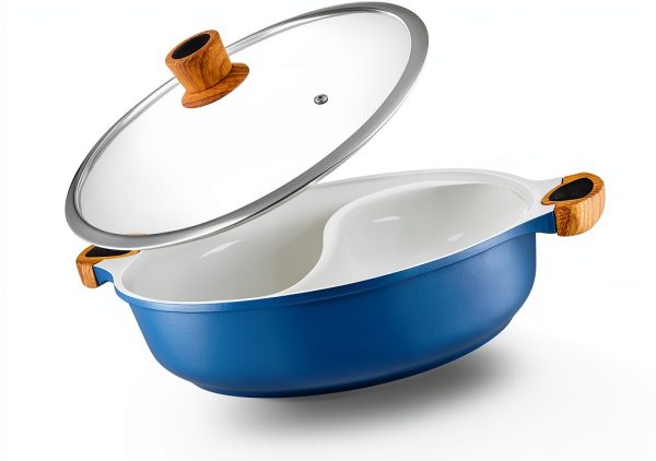 Aluminum Hot Pot by Modern Innovations 5qt Nonstick-0