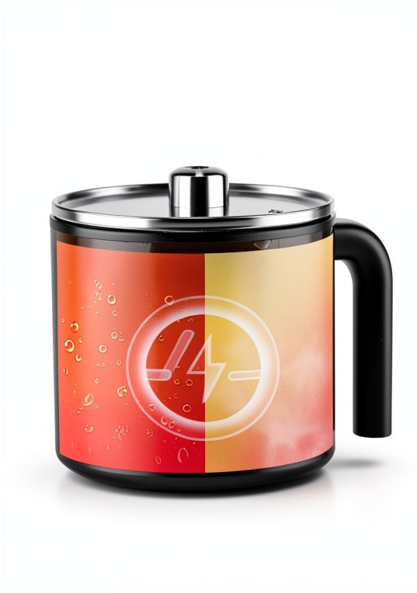 WoGrig 1.8L Electric Hot Pot White Plastic Touch-1