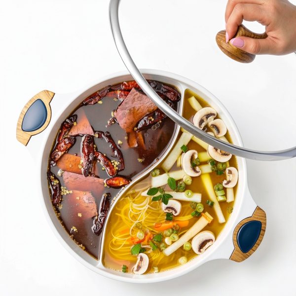 Aluminum Hot Pot by Modern Innovations 5qt Nonstick-5