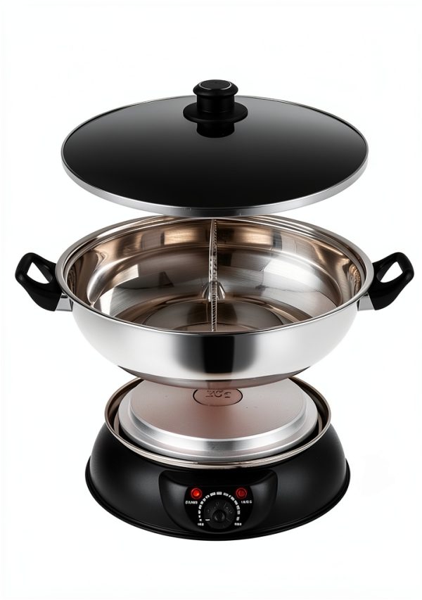 Electric Hot Pot SONYA 5.3 Quart Dual-Flavor 1500W Model SYHS-30-01-1
