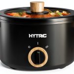 Hytric Black 2.6Qt Electric Hot Pot Non‑Stick 700W Touch Control-0