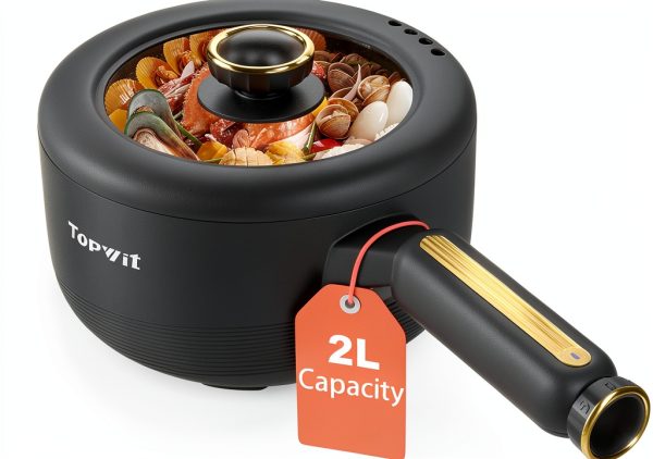 Electric Pot TopWit 2L XK2001 2.1 Quart Gray Stainless Steel-0