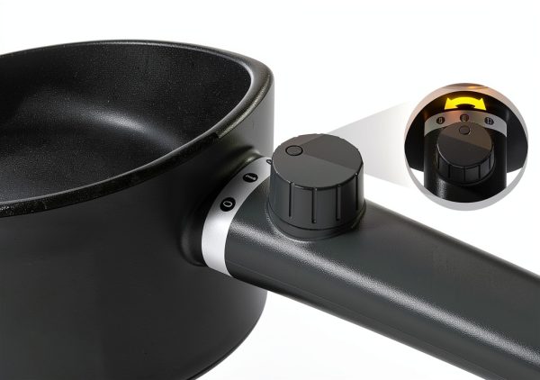 TopWit Electric Hot Pot 1.5L Non‑Stick Glass Cooker Dual Power-1