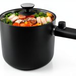 TopWit Electric Hot Pot 1.5L Non‑Stick Glass Cooker Dual Power-0