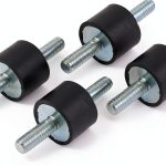 Anti Vibration Rubber Mount Shock Damper M6 20 * 15 for Water Pumps Noise Reduction Mount-0