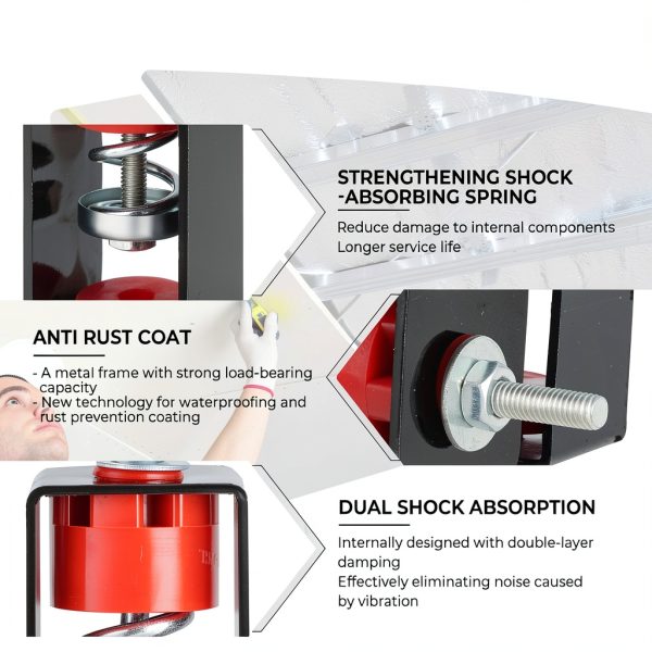 Ceiling Spring Vibration Isolator NATGAI 8-Pack 110lb Capacity-2