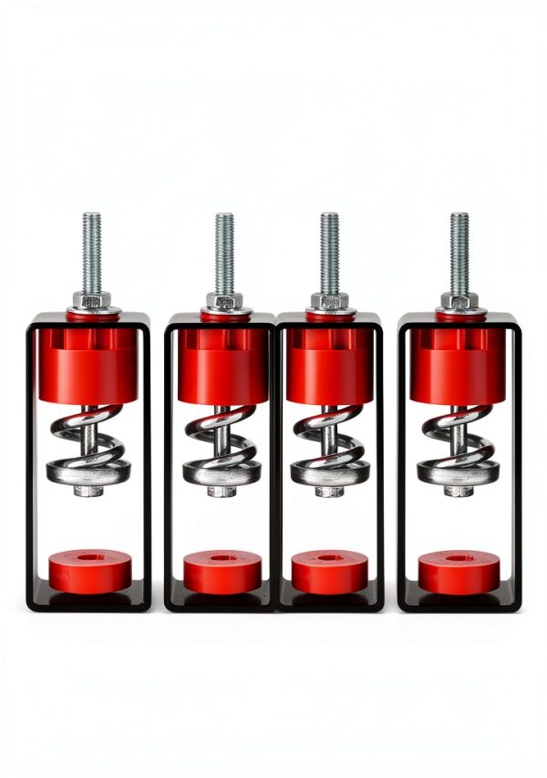 Ceiling Spring Vibration Isolator NATGAI 110lb 4-Pack for A/C Studios-4
