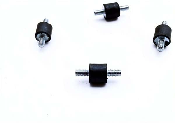 Rubber Vibration Isolator Mount Elginscrewsandbolts 4 Set 5/8 x 1/2-0