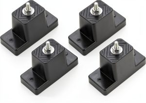 Rubber Vibration Isolator Mounting Bracket NATGAI 4-Pack Set-0