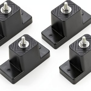 Rubber Vibration Isolator Mounting Bracket NATGAI 4-Pack Set-0