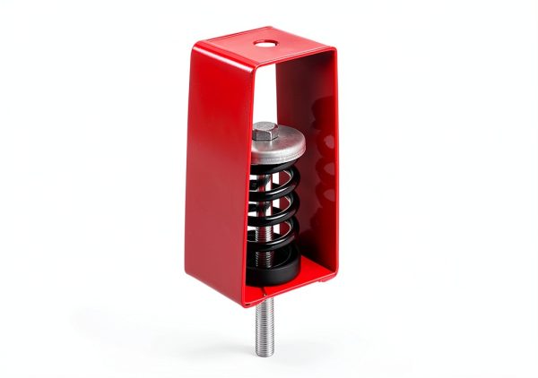 Ceiling Spring Vibration Isolator Hangers PATIKIL 4 Pack Red 353lb-1