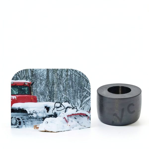 Snow Plow Rubber Skid Washers Spacers Bushings JioYee 8pcs 1-1/4" Wide-2