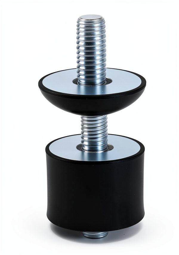 M10 Rubber Mounts 4 Pack Stud Shock Absorber with Locking Nuts CLAHJQX-2